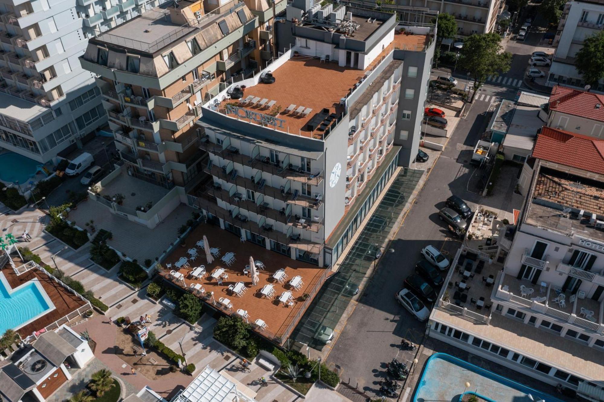 Hotel Nord Est Cattolica Exterior foto